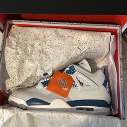 Jordan 4 Military Blue Sz 12 In Hand From SNKRS