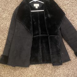 White House Black Market Jackets & Coats | M Faux Fur Lined Jacket from White House Black Market