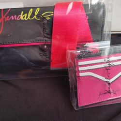 Name Brand Makeup Bag And Keychain