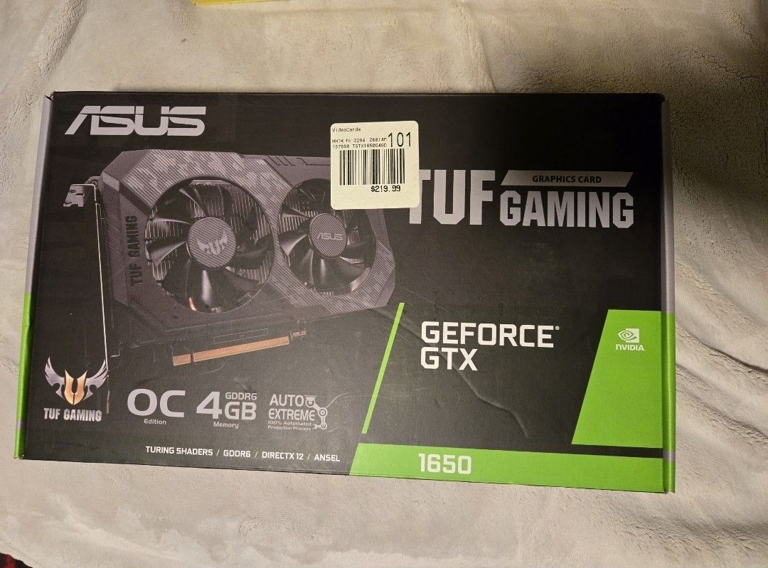 GTX 1650 4GB OC EDITION