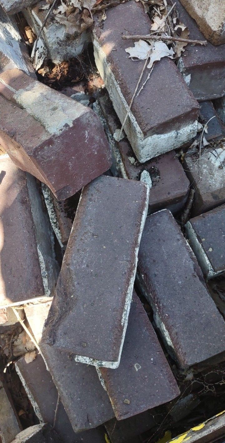 Red Brick Pavers, 4x4x8 Large Ones