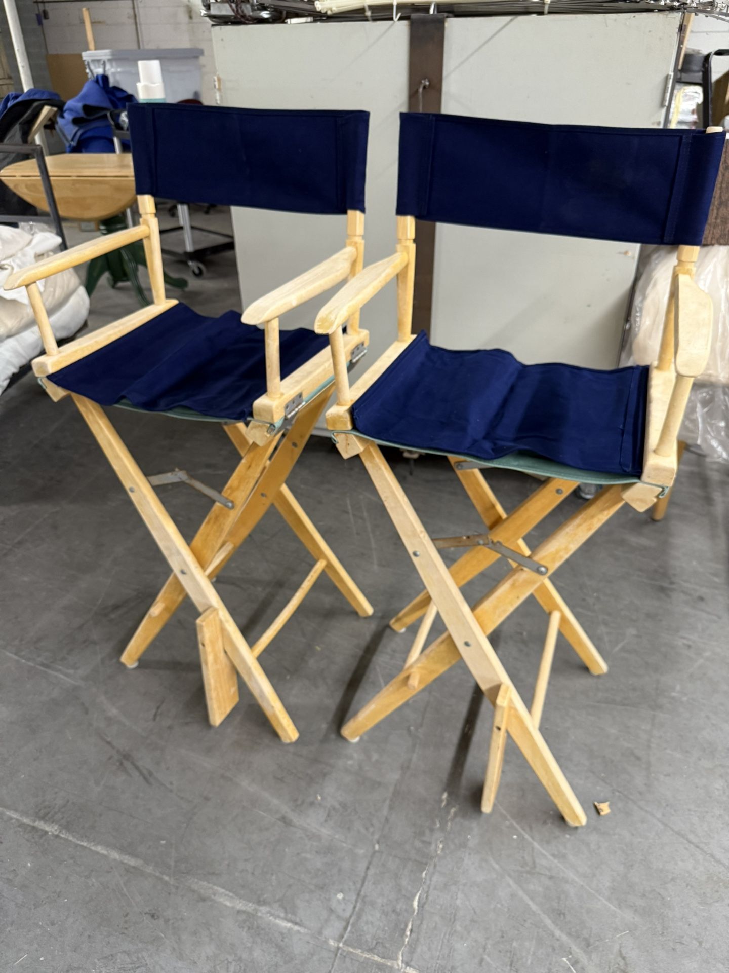 Directors Chairs Direct From Movie Set