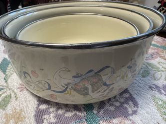 Vintage Happy Geese Lincoware Nesting Bowls