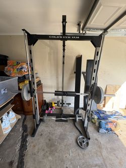 Gold’s Gym XR38 Smith Machine and Bench