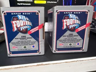 1991 NFL football upper deck 200 cards