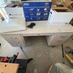 FREE Heavy Duty Metal Desk