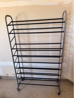 Heavy Duty Metal Large Shoe Rack Premium Easy to clean
