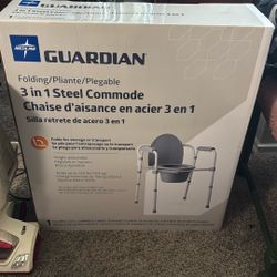 3 In 1 Steel Commode 