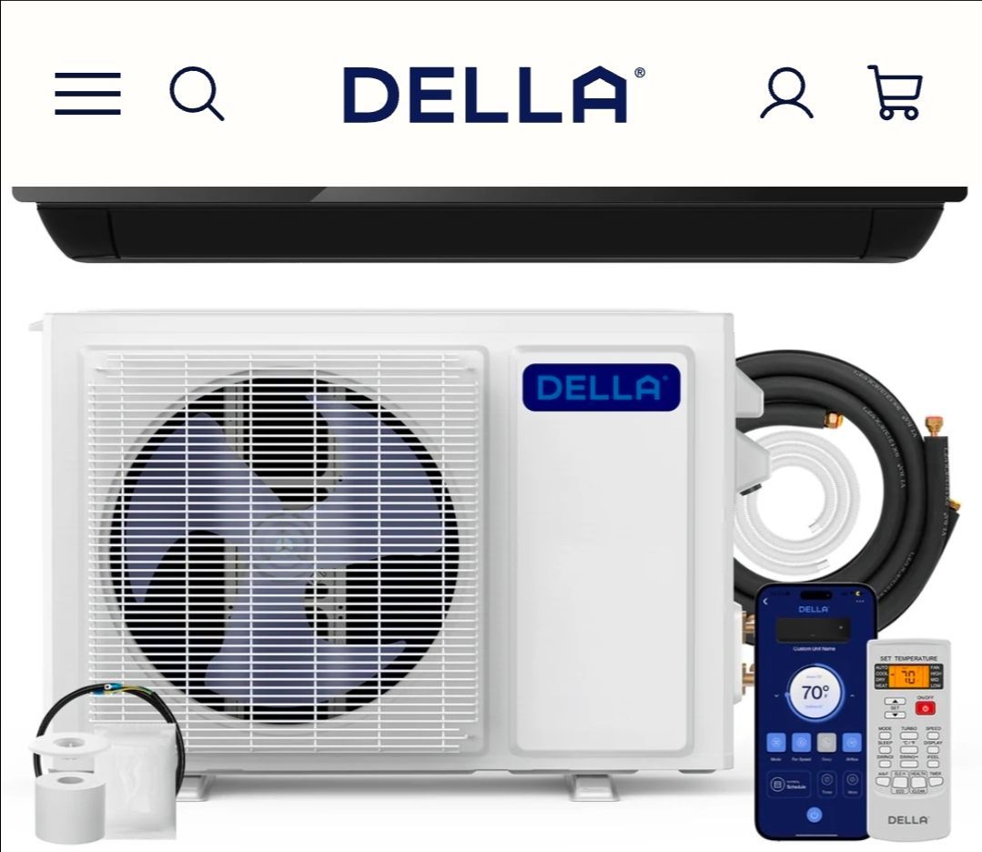 Della mini split 12000 new