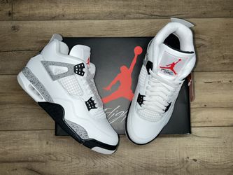 Air Jordan 4 White Cement 