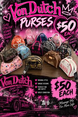 Von Dutch Purse