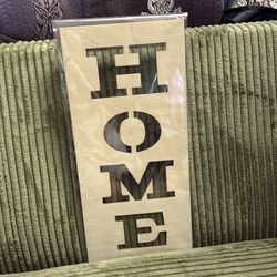 Wood plaque home