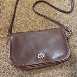 Carriage Court Leather Bag