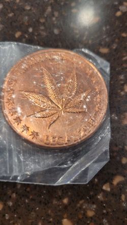 1oz Copper Coin
