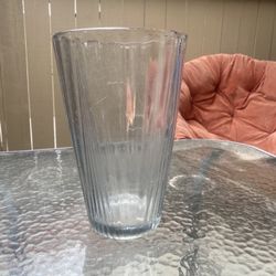 10 Inch Glass Vase 