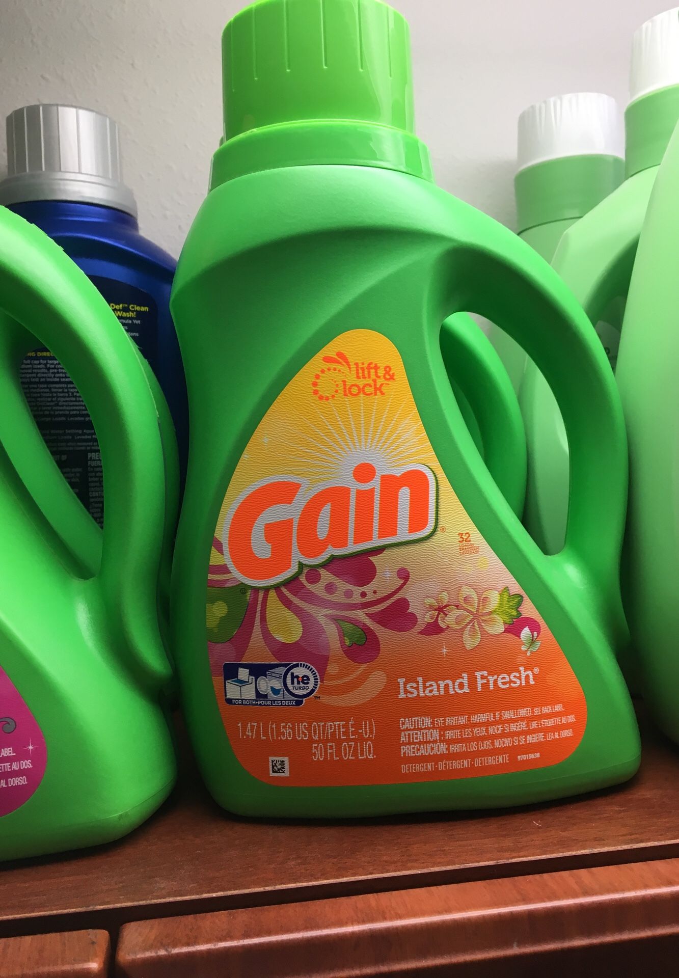 Gain laundry detergent
