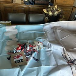 Backdrop, high chair banner, picture banner for each month