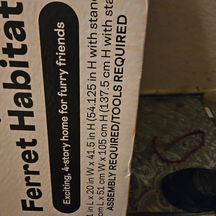 Every Yay Ferret Habitat ( New Inbox)