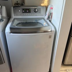LG top-load washer with TrueBalance / Inverter Direct Drive (WaveForce series)