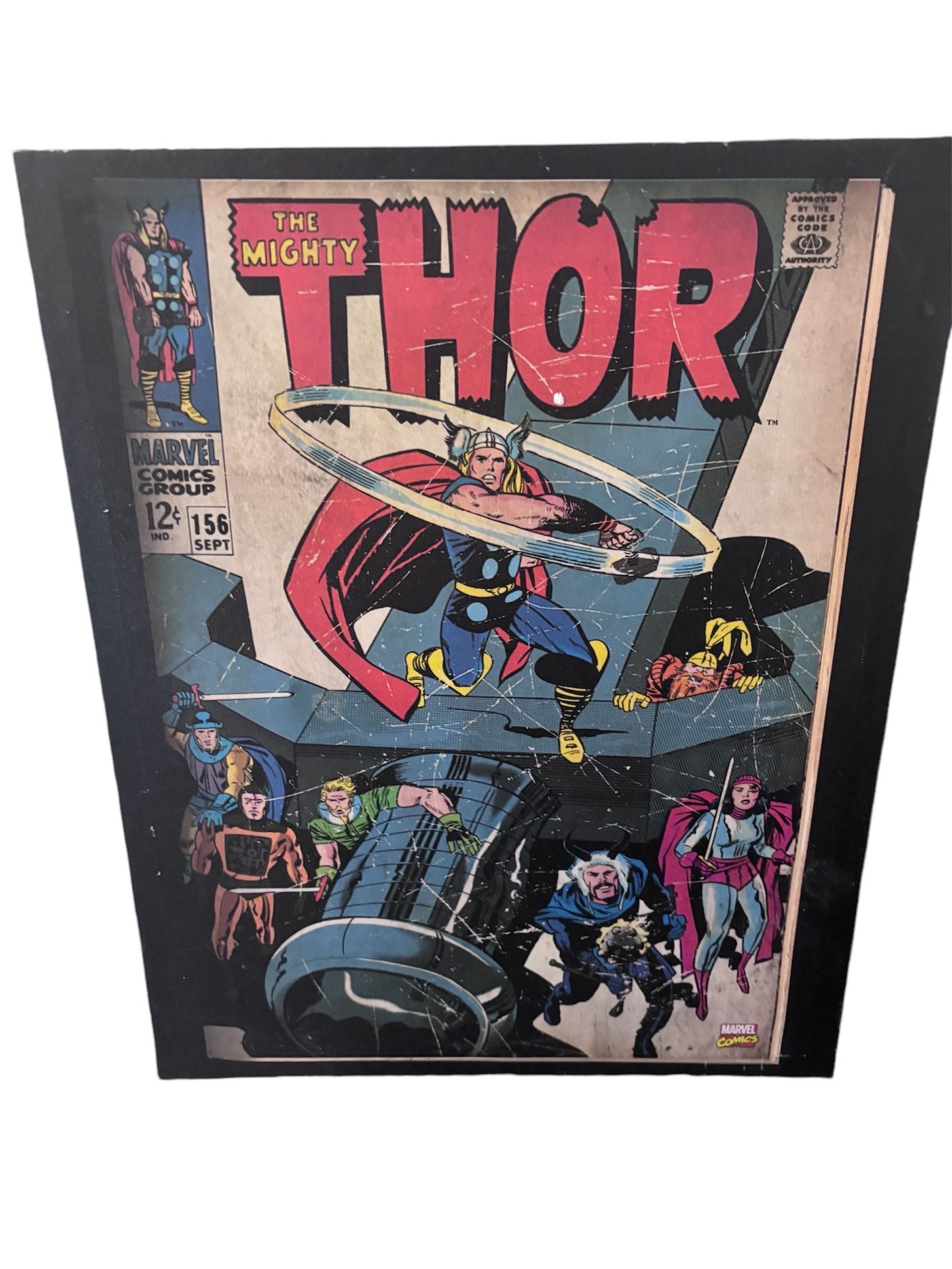 Canvas Thor Framed Picture