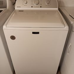 White Maytag Washer 