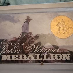 John Wayne Medallion- Official US Mint