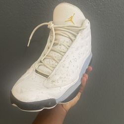 Blue And White Jordan 13