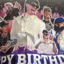 Peso Pluma Birthday Banner