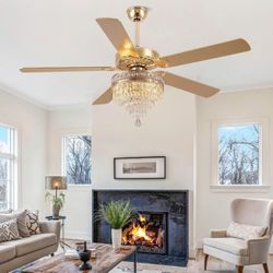 Glass ceiling lamp with lights