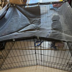 Covered Pet Playpen