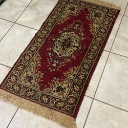 Vintage Turkish Rug 50”x24”