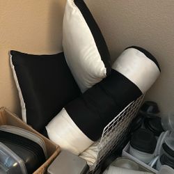 Brand New Black & White Theme Throw Pillows
