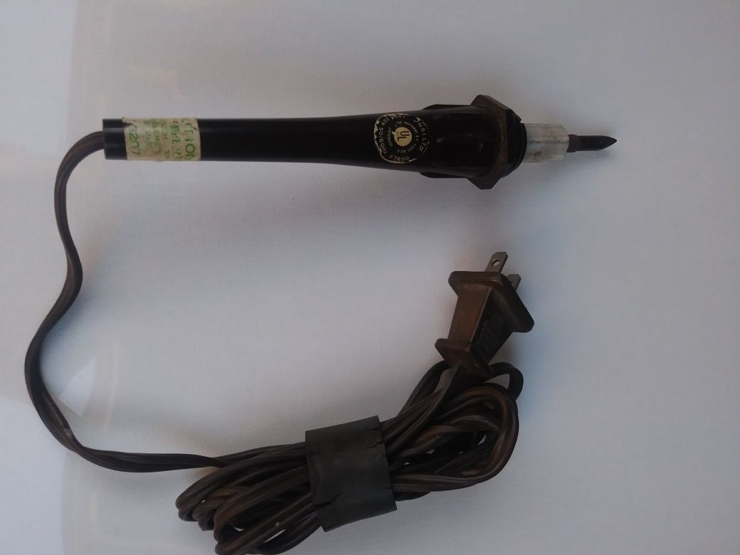 N.S.I. Ltd., UL #7600 Vintage Electric Soldering Iron