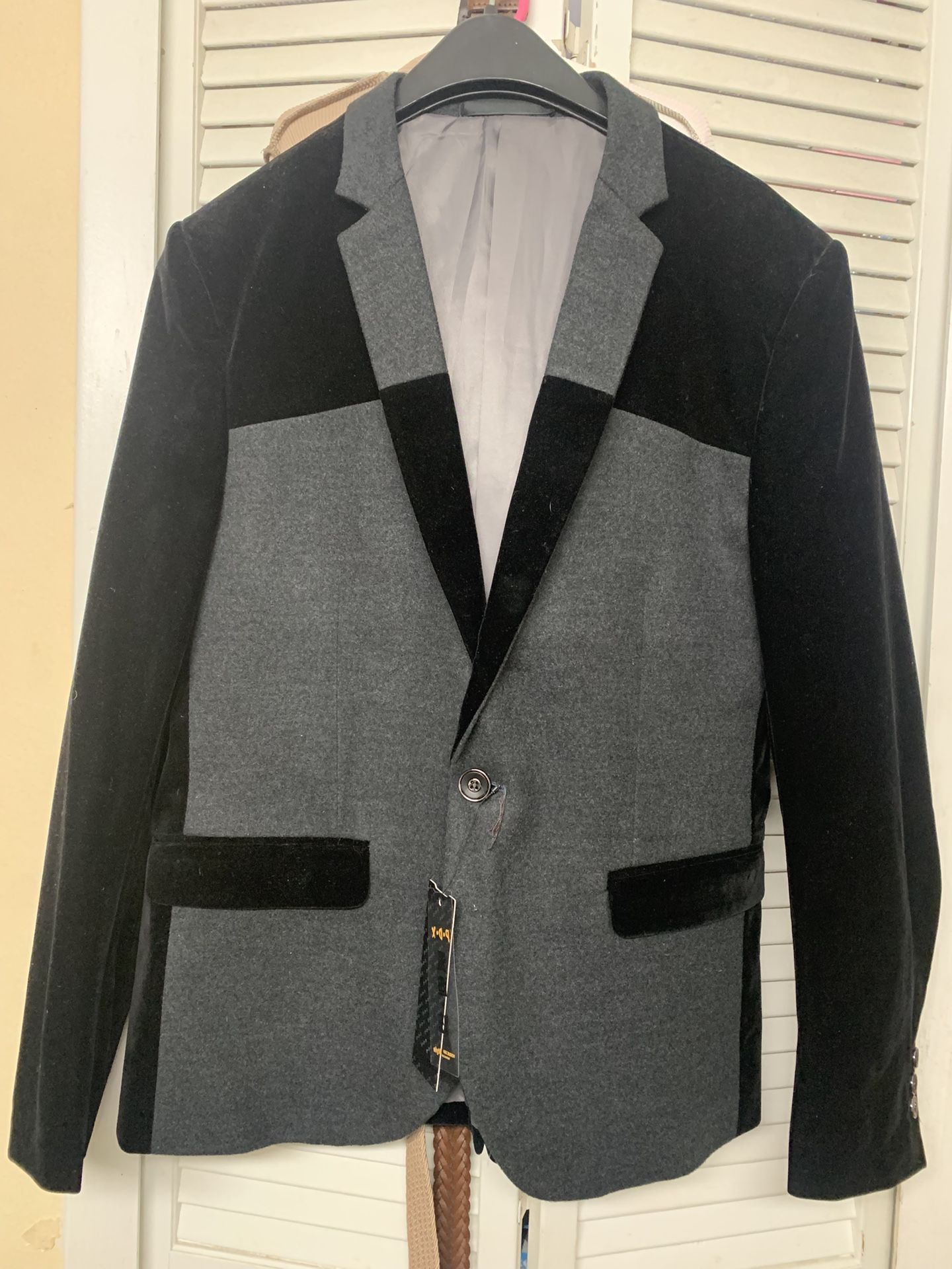 Small Beautifull Men Jacket In Suede 