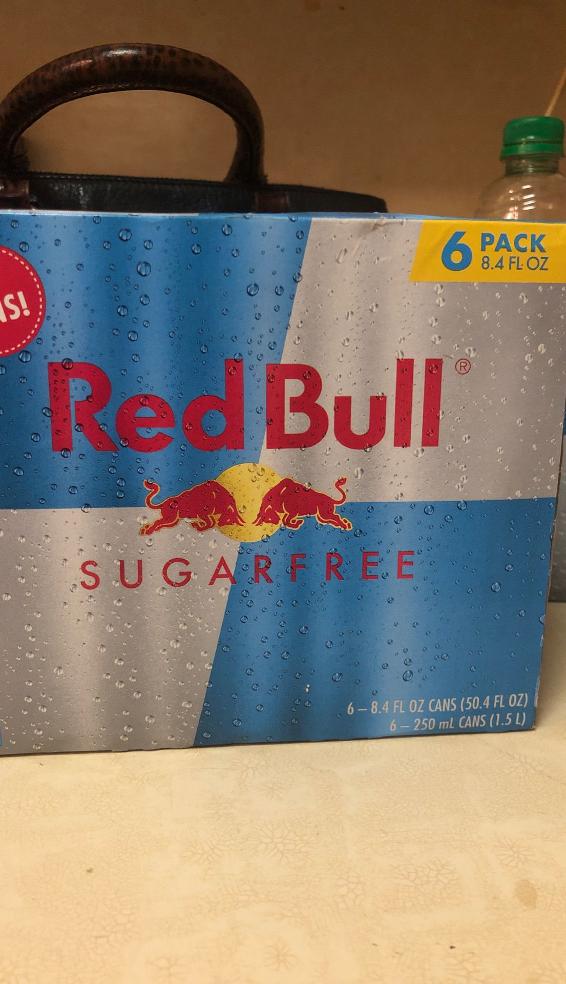 3-Red Bull Sugar Free 6 Packs 18 cans