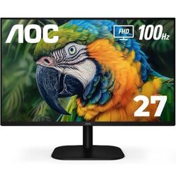 ☆ STILL IN BOX ☆      27” Frameless IPS Monitor, FHD 1920x1080, 100Hz, 101% sRGB, for Home and Office, HDMI x2, Low Blue Mode, VESA Compatible, Black