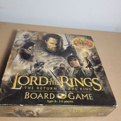 LORD OF THE RINGS BOARD GAME
RETURN OF THE KING EDITION
RoseArt, 2004
