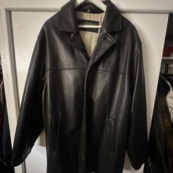 Men’s Dockers Leather Jacket 
