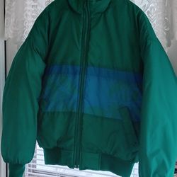 Vintage Ocean Pacific Puffer Jacket Size Medium 