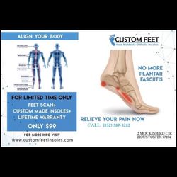 No More Planter Facilities! Custom Made Insoles On Crazy Promotion !