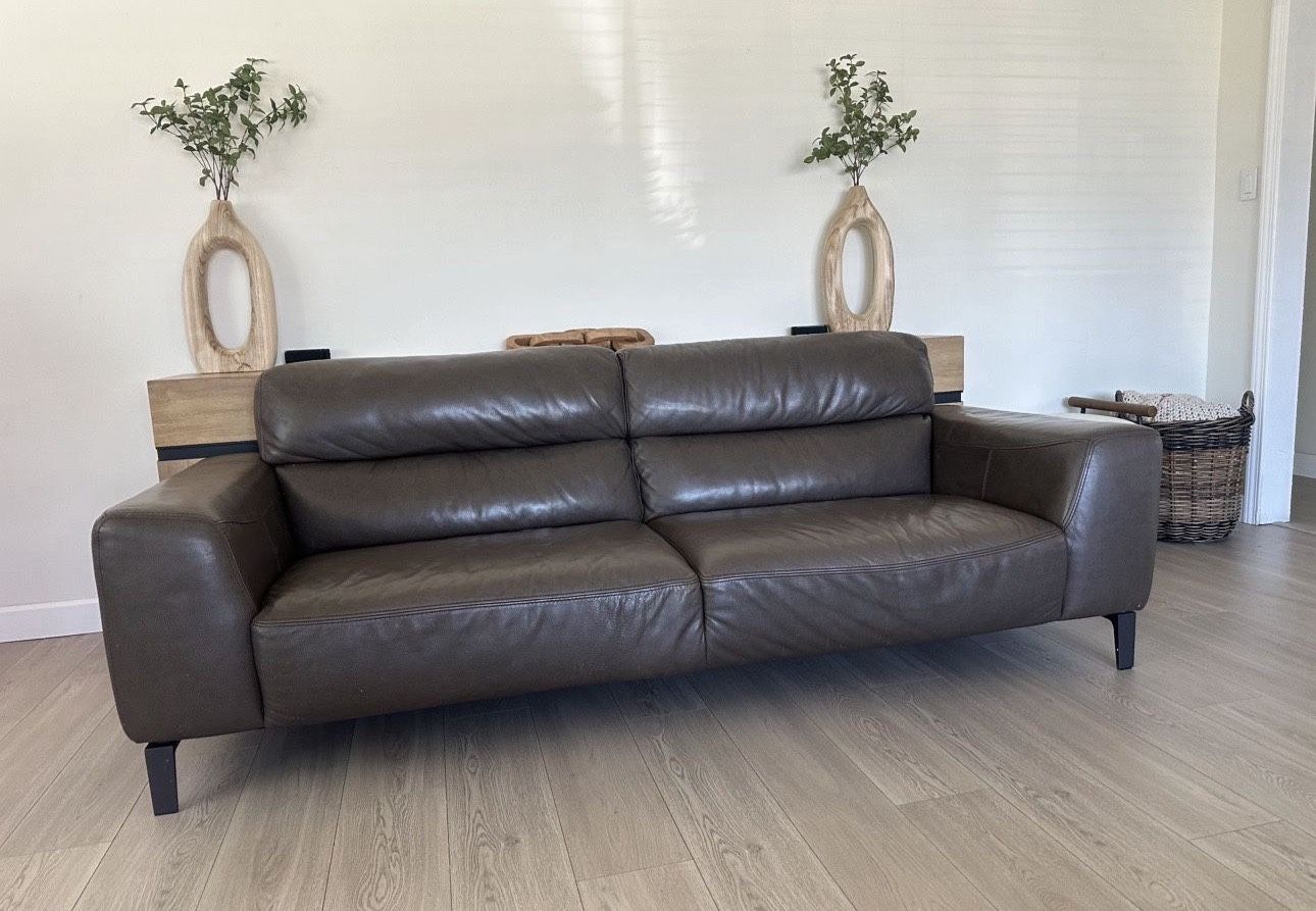 Leather Couch