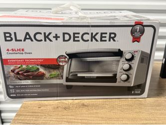 Brand new Black & Decker toaster oven