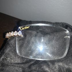 Clear Cartier Lenses 