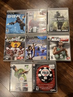 Sony PS3 Games