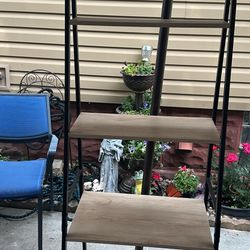 Repisa de madera Con Metal