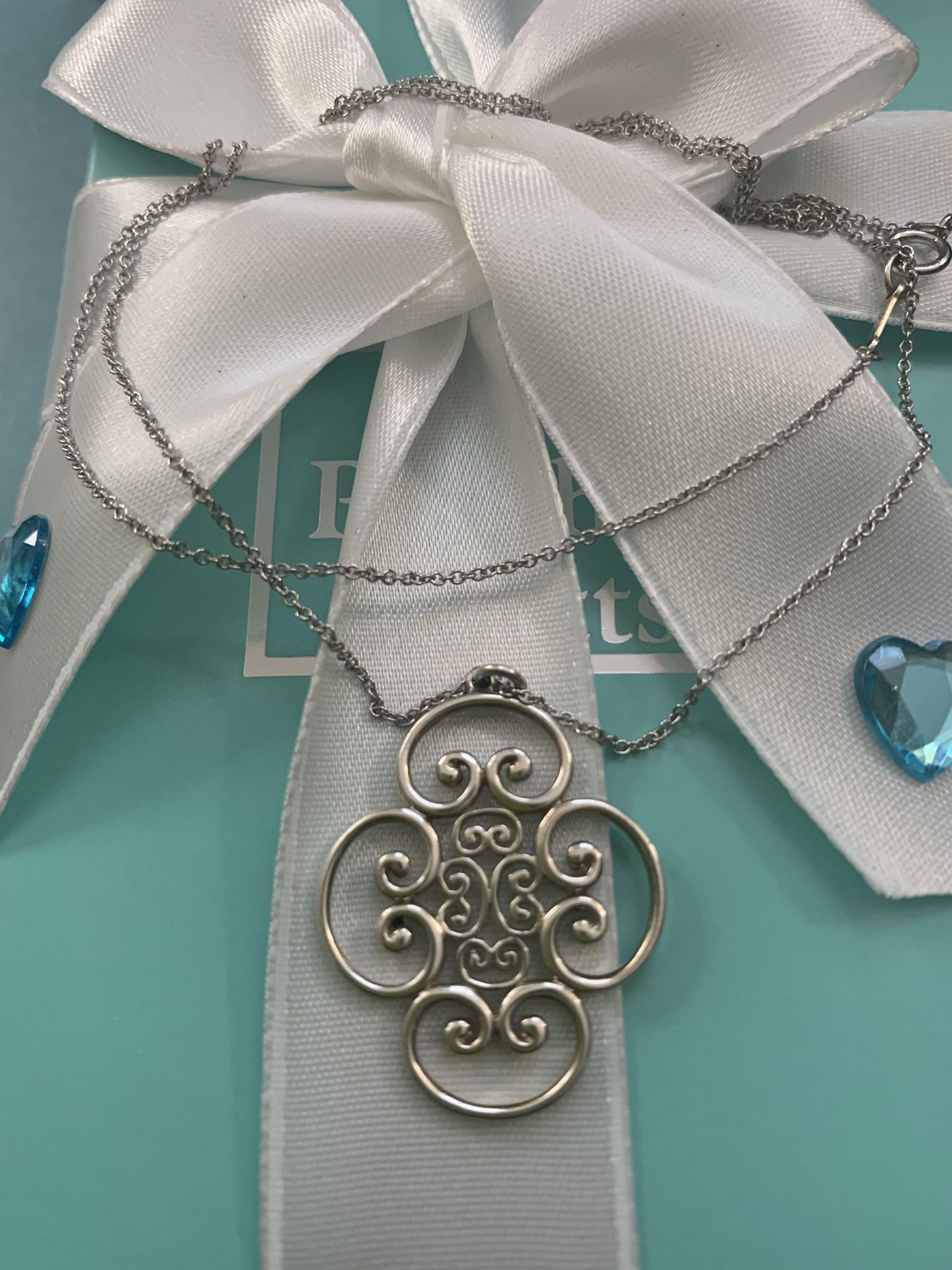 Tiffany & Co. Paloma Picasso Pendant with 18 inch necklaces
