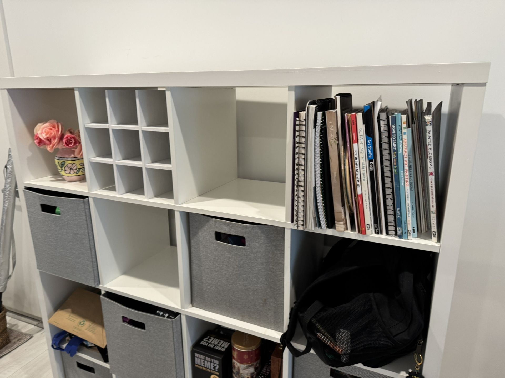 IKEA White Wall Shelf Kallax Like New