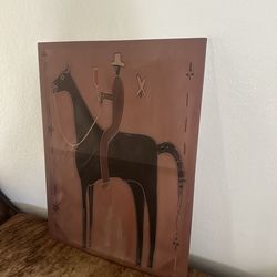 Brand : Suifad  Abstract Western Cowboy Wall Art Vintage Horse Canvas Print Poster Western Wall Decor for Home Farmhouse Living Room