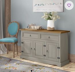 Solid pine sideboard buffet
