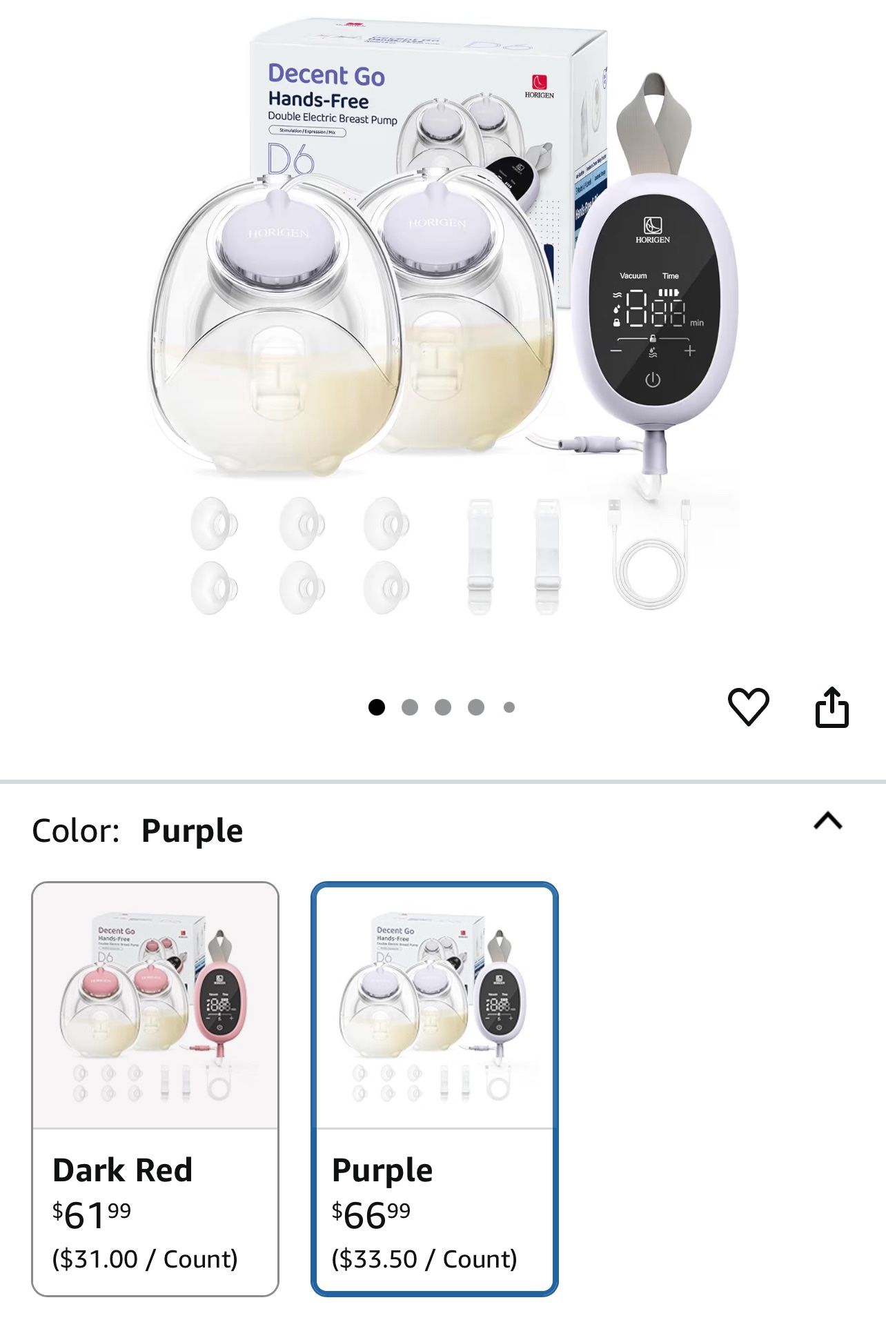 Horigen Electric Breast Pump